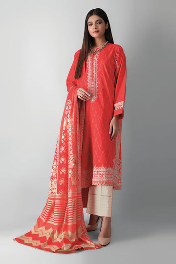 A21380 Pink Khaadi Autumn Collection 2021